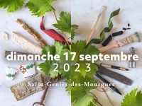 Exposition de MXC à la Promenade des Artistes à Saint-Geniès-des-Mourgues le 17 septembre…